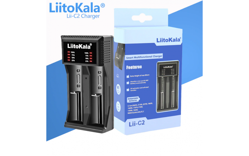 Зарядное устройство LiitoKala Lii-C2